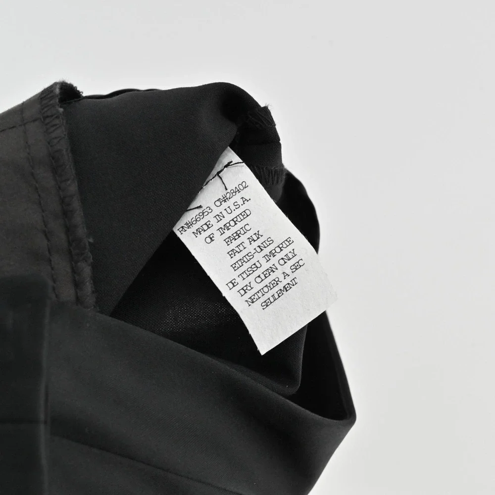 Cynthia Steffe Womens Wool Straight Trousers Size 8 Cuffed Black Pants Retro NEW